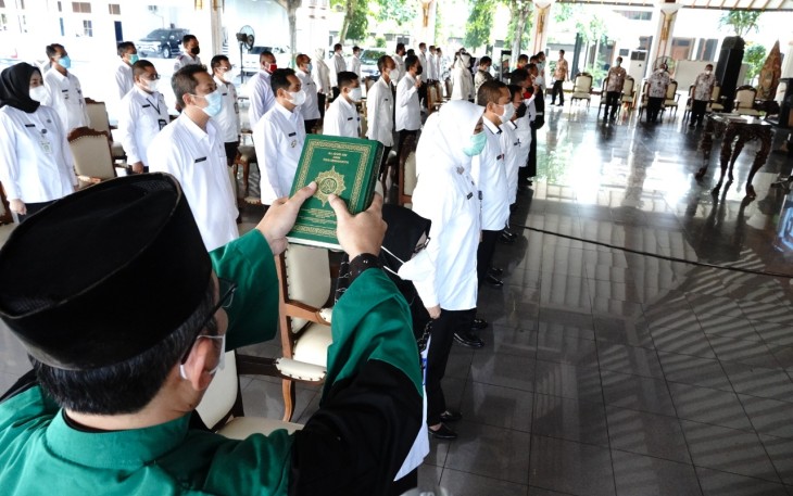 Pelantikan pejabat di lingkungan Pemkab Pati