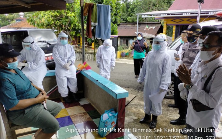 Polsek Kerkap Tegaskan Siap Menyukseskan Upaya Tracking Covid-19