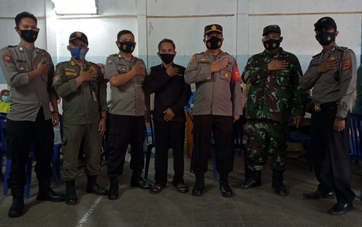  Monitoring Secara Serentak Gerai Vaksin Presisi Tni-Polri