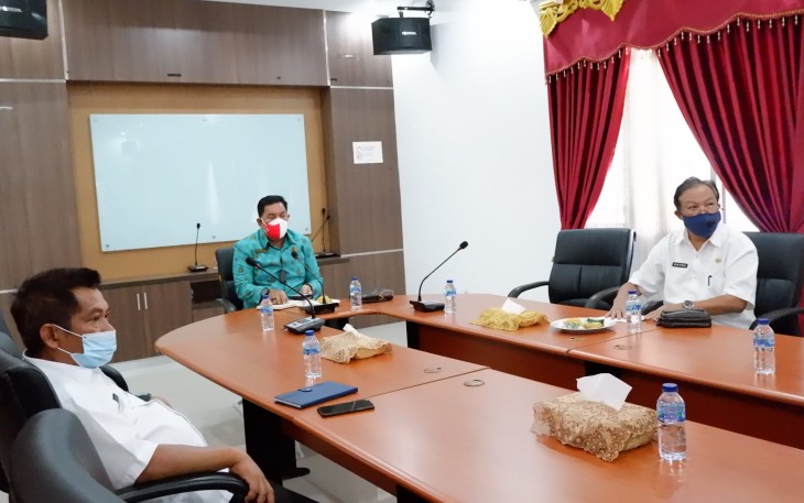 Sekda Bengkulu Utara Ikuti Rakornas Pengendalian Inflasi Bersama Presiden RI