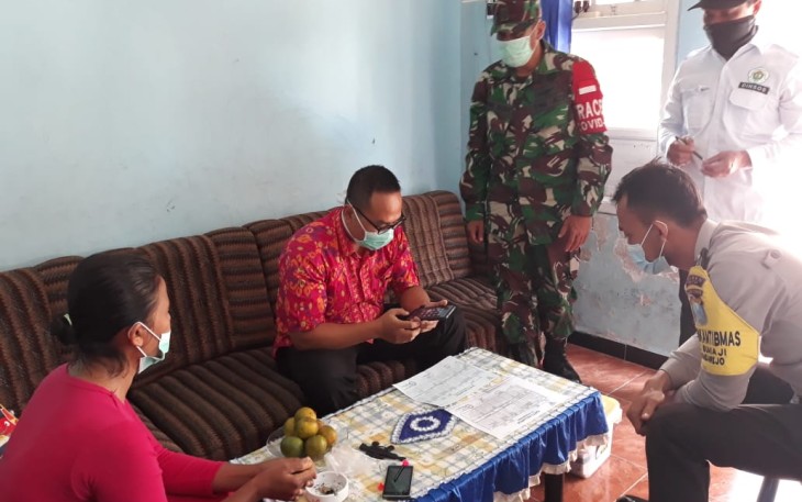 Gencar Sosialisasi Prokes dan Vaksin ke Warga