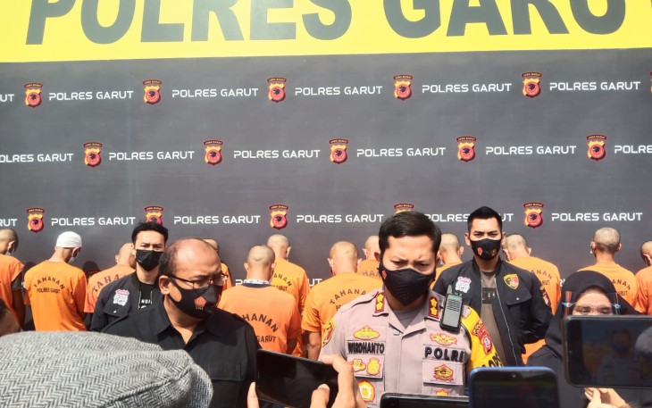 Kasus Pembunuhan Berencana Berhasil Diungkap Sat Reskrim Polres Garut