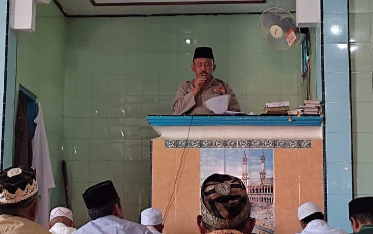 Shalat Jum’at Bareng Polri, Polres Kepahiang Himbau Harkamtibmas