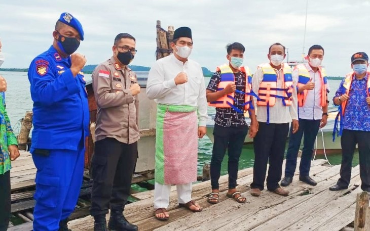 Kegiatan Penyerahan Bantuan DAK Penugasan Perikanan Tangkap Tahun 2021