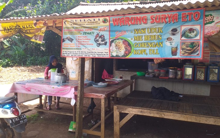 TMMD 112 Membawa Berkah Buat Pedagang Nasi Uduk