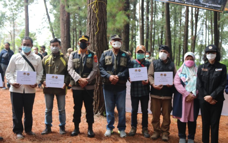 Kapolres Majalengka Hadiri Pelepasliaran Satwa Liar di ODTWA Buper Panten Argapura