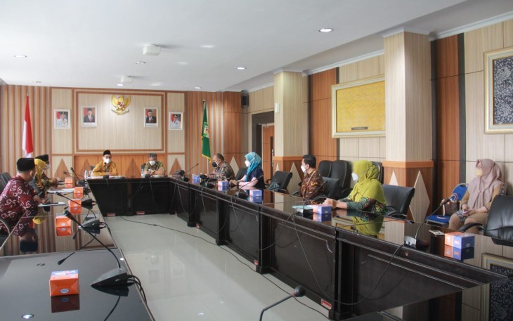 Terima Tim Evaluator Kemenpan RB, Asisten III Harapkan Samsat dan DPMPTSP Raih Penilaian Terbaik