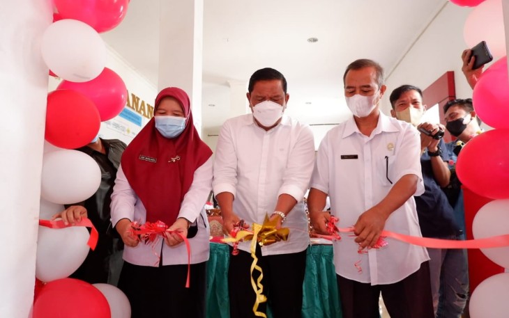 Kembangkan Minat Baca, Bupati BU Launching Pojok Baca Digital