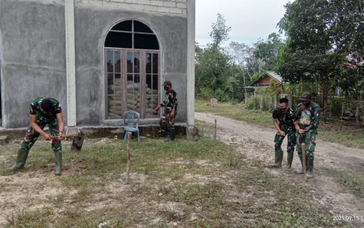Sarana Ibadah Menjadi Salah Satu Target TMMD Reguler ke 112