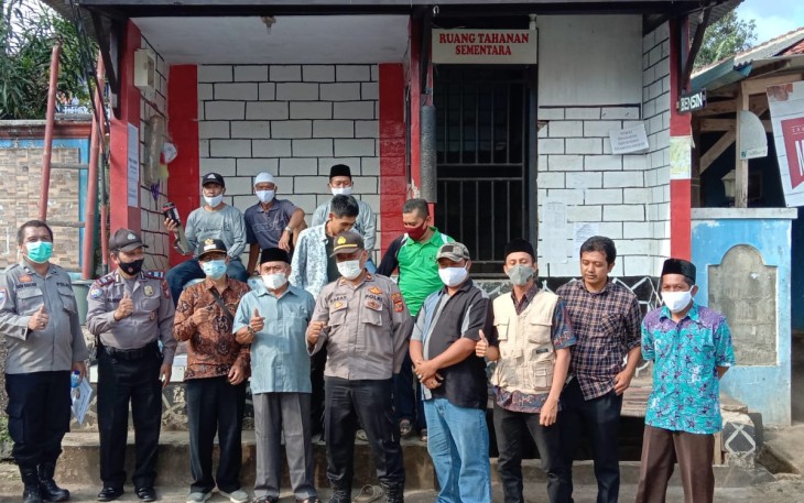 Sat Binmas Polres Majalengka Cek Dan Penilaian Dalam Rangka Persiapan Lomba Pos Kamling