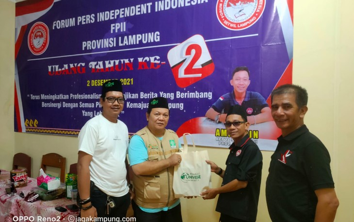 FPII Lampung Terima Alquran dari LPNU DKI Jakarta Melalui Program 'Alquran For Legacy'