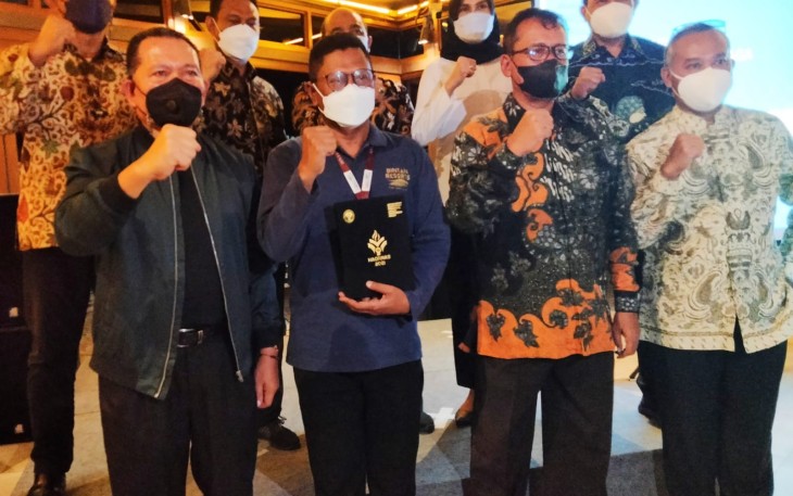 PT BRC Mendapatkan Pernghargaan Insan Olahraga Berprestasi Tahun 2021 dari Kemenpora RI