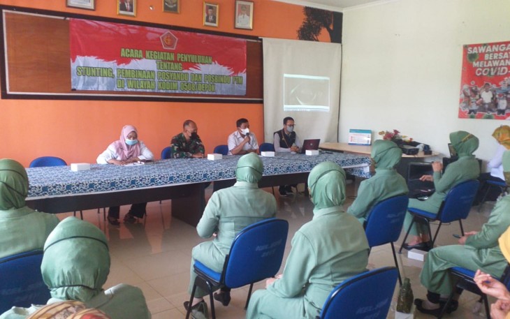 Penyuluhan Stunting TMMD Dinilai Penting Untuk Warga
