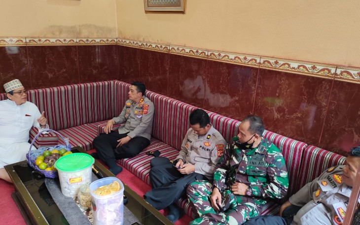 Mempererat Silahturahmi, Kapolres Majalengka Kunjungi Ponpes Api Al Gozali