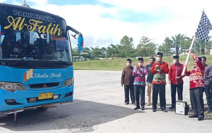 Wakil Bupati Melepas Peserta Lomba Musabaqoh Tilawatil Qur'an