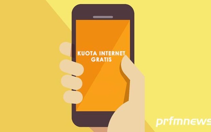Ilustrasi Bantuan Kuota Internet Gratis /PRFM News/ Pikiran Rakyat