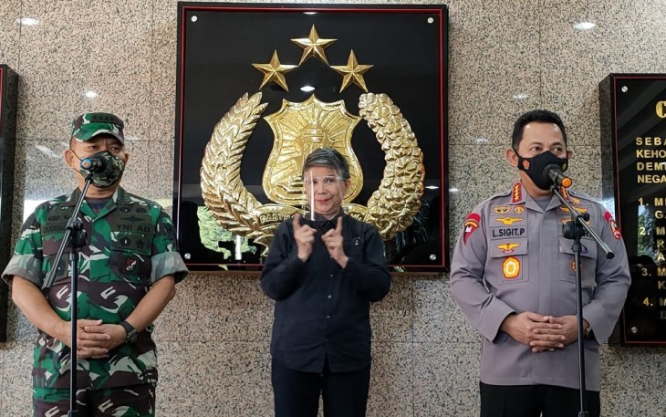 KSAD Jenderal Dudung Temui Kapolri: TNI Polri akan Bersinergi dan Tetap Solid