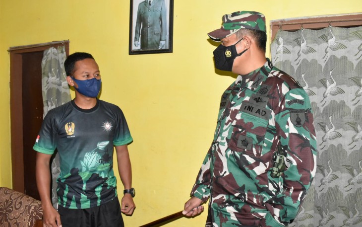 Dansatgas TMMD 112 Cek Rumah Singgah