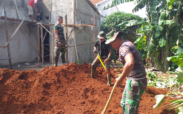 Rehab Rutilahu Program TMMD di Bedahan Hampir Rampung