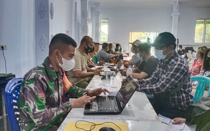 Kodim 1417/Kendari Kembali Gelar Vaksinasi Covid-19 Tahap II