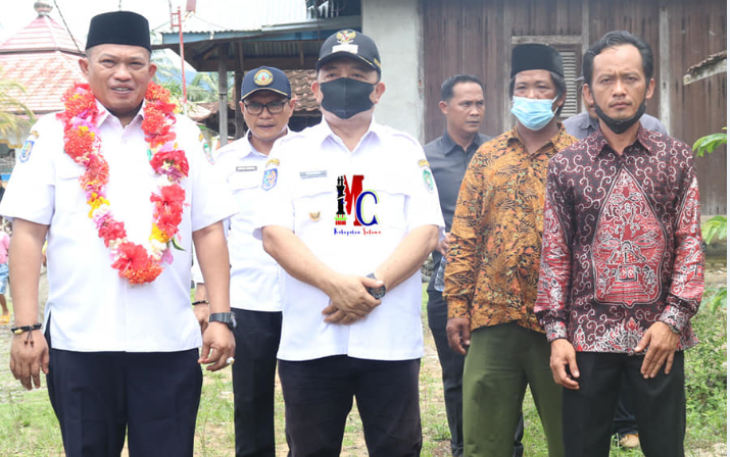 Pemasangan Pengeng Program Bantuan Rumah Swadaya Tahun 2021