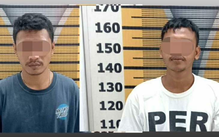 Terduga Pelaku Diamankan      