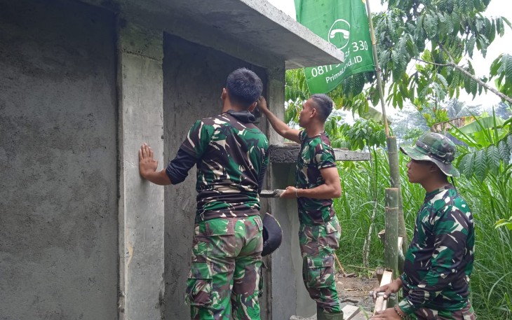 Acian Kejar Tayang Satgas TMMD 112 Kodim 0818