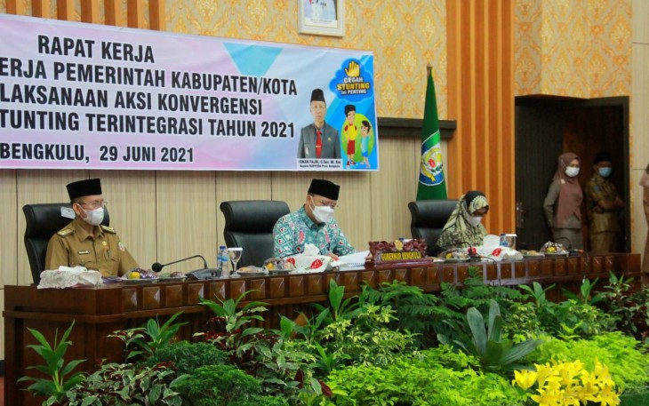 Gubernur Rohidin Minta Kepala Daerah Serius Tangani Stunting