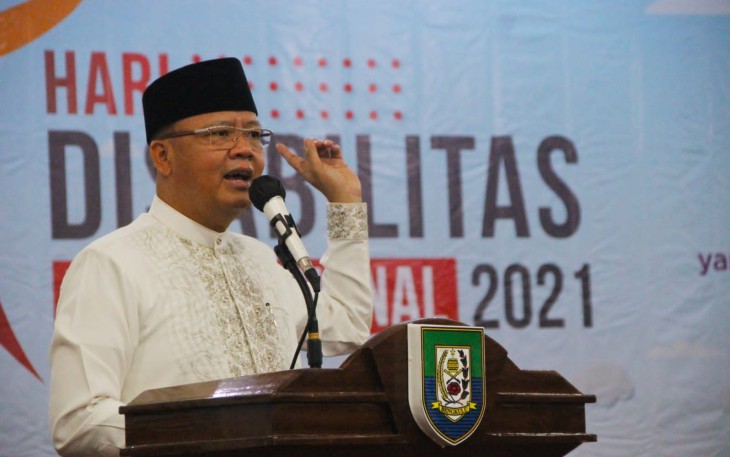 Gubernur Bengkulu Rohidin Mersyah
