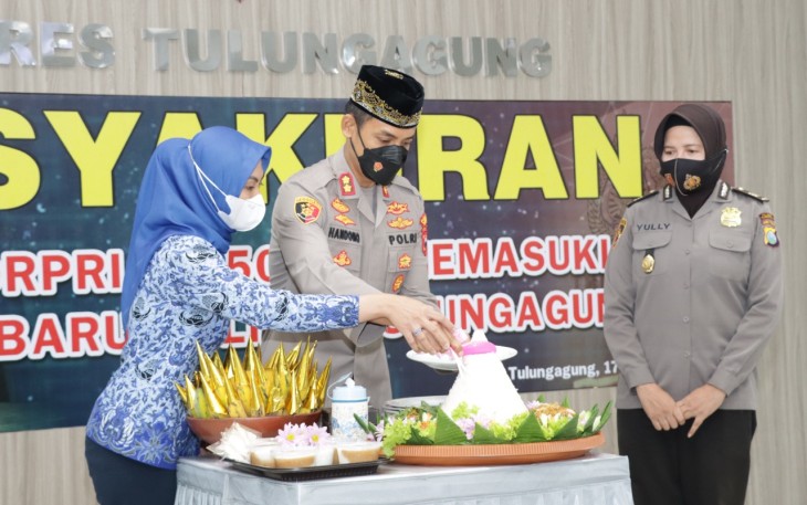 Polres Tulungagung Gelar Tasyakuran HUT Korpri Ke 50