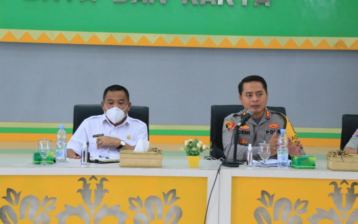 Rapat Koordinasi Penanganan Covid -19