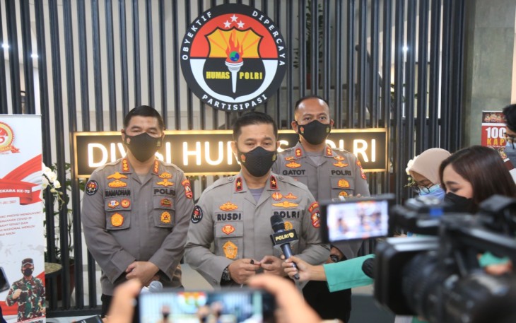 Karopenmas Divisi Humas Polri Brigadir Jenderal Rusdi Hartono Polri Paparkan Kronologi Meninggalnya Mantan Bupati Yahukimo Abock Busup