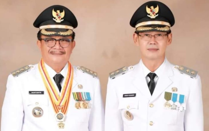 Walikota Bitung Maurits Mantiri MM Bersama Wakil Walikota Bitung Hengky Honandar SE