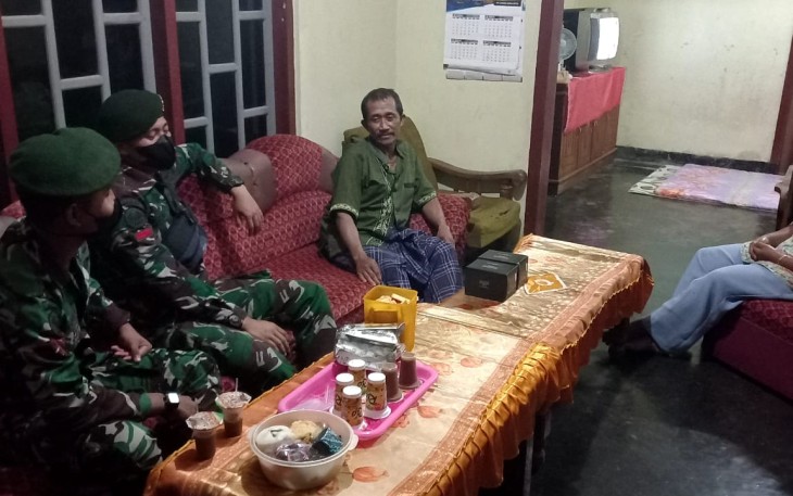 Anjangsana Satgas TMMD 112 Dengan Protkes 