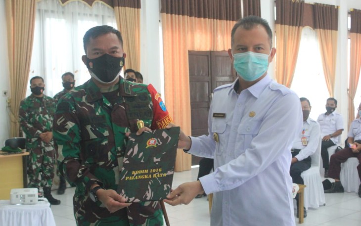 TMMD ke-112 di Kabupaten Gunung Mas Resmi Dibuka