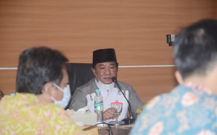 Tinjau perkembangan RPJMD, Rosjonsyah Pastikan 18 Program Unggulan Terakomodir