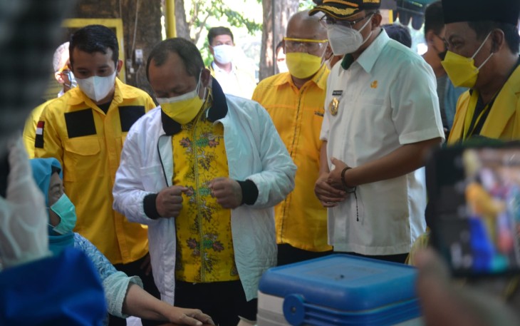 Golkar Sidoarjo Ikut Sukseskan Program Percepatan Vaksin