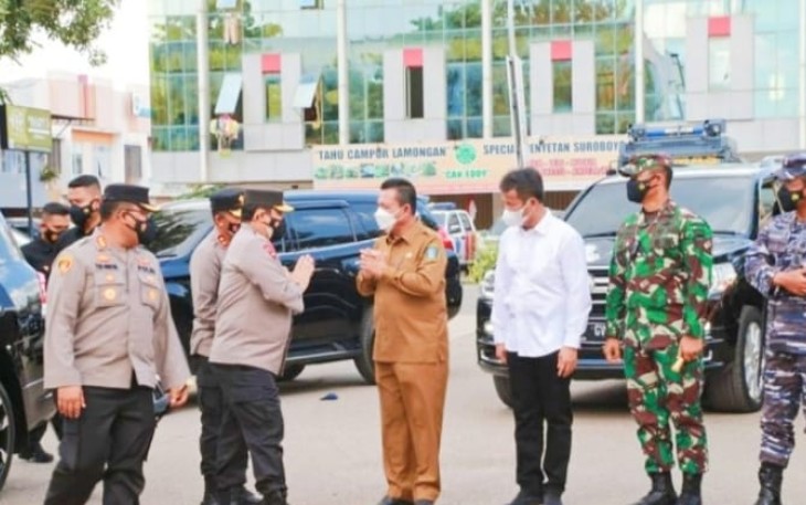 Gubernur Provinsi Kepulauan Riau H.Ansar Ahmad SE.MM. Dampingi Wakapolri