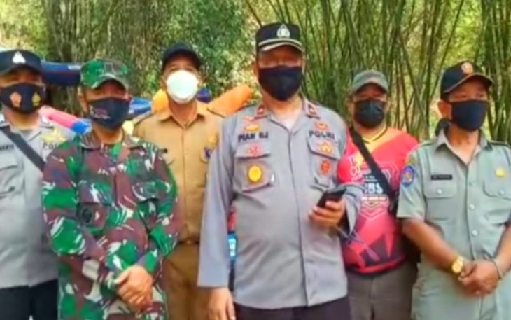 Giat Pantau Pengamanan Pembukaan "Cabor Arum Jeram Porkab 2021