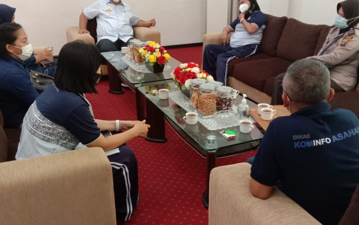 Bupati dan Wabup Terima Audiensi Polwan Polres Asahan