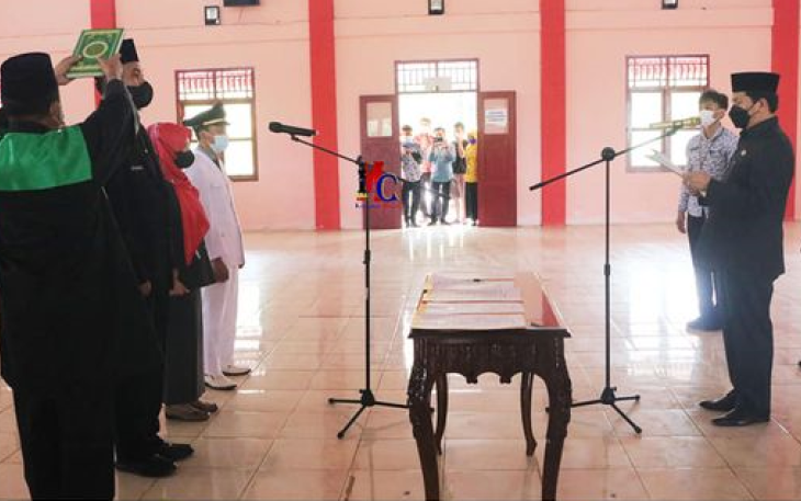 Pelantikan Dan Pengambilan Sumpah Jabatan Adminitrasi  Di Lingkungan Pemerintah Kabupaten Seluma