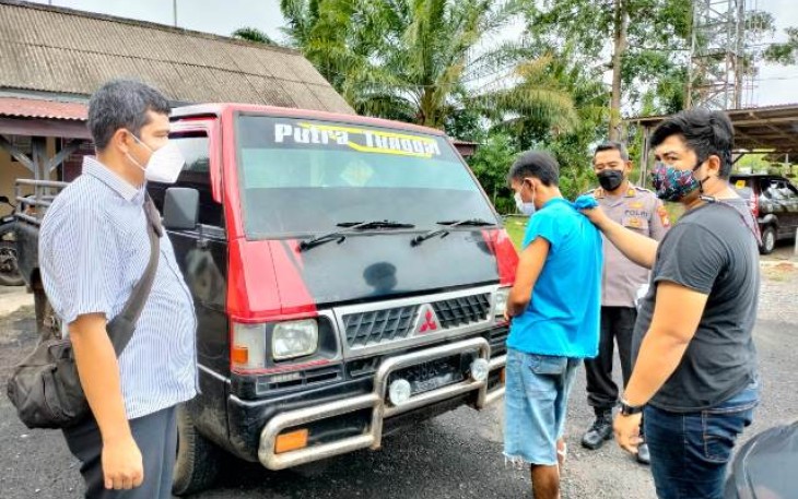 Terduga Pelaku Diamankan   