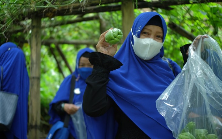 Asyiknya Tadabbur Alam Bersama Muslimah Daqu Bogor