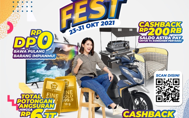 Bertabur Promo di Mataram, Untung Wujudkan Impian di FIFGROUP FEST