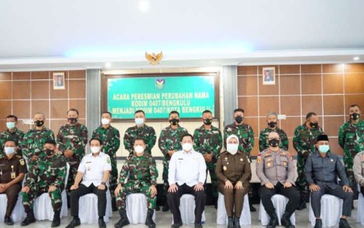  Wawali Berharap Kodim 0407 Kota Bengkulu Terus Bermitra dengan Pemkot