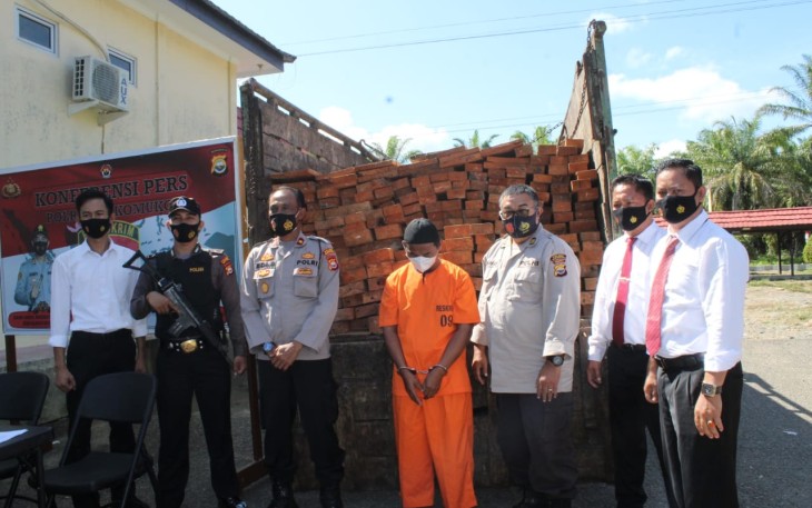 Terduga Pelaku Diamankan      