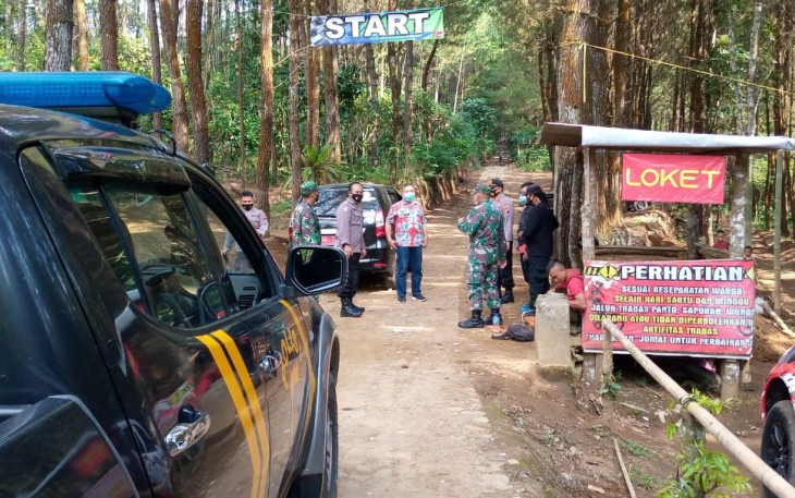 Arena trabas ditutup sementara