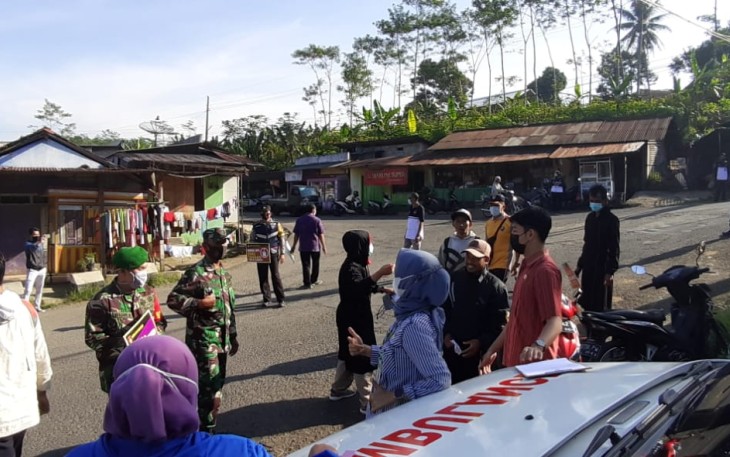 Sosialisasi PPKM darurat 