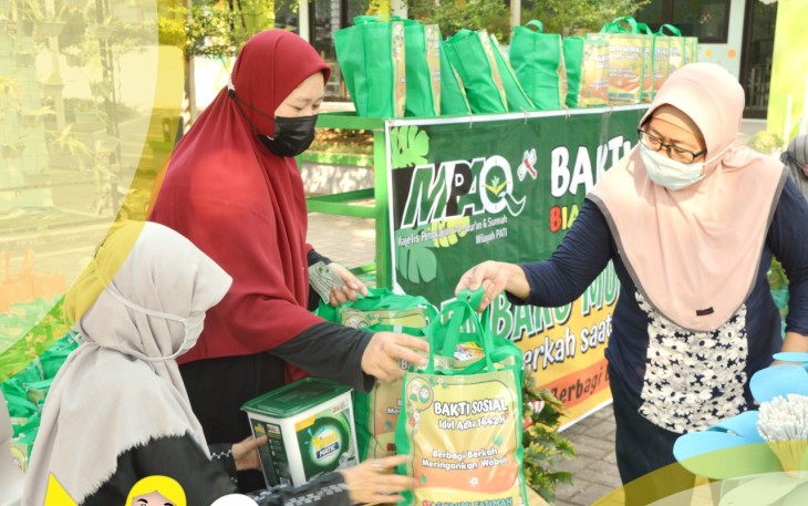 Baksos sembako murah untuk masyarakat