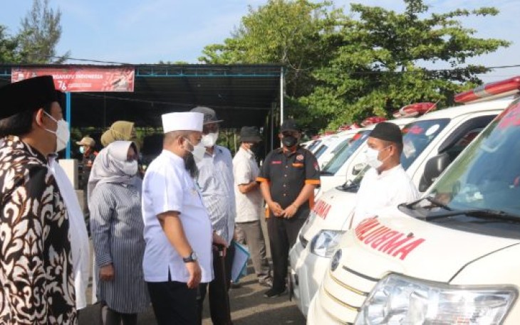 Walikota Periksa Seluruh Ambulans Beserta Sopirnya